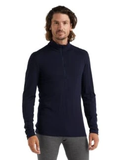 Icebreaker Oasis LS Half Zip Herre 29 Icebreaker Oasis LS Half Zip Herre -Osprey || Icebreaker || Patagonia Butikk 104367401 1