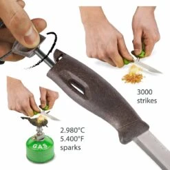 Light My Fire Fireknife 2-i-1 Kniv & Tennstål -Osprey || Icebreaker || Patagonia Butikk 13 swedish fireknife cocoshell how to
