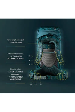 Gregory Deva 70 Liter Fjellsekk -Osprey || Icebreaker || Patagonia Butikk 142449 0513 05