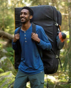 Organic Wool And Silk Longsleeve (Herre) -Osprey || Icebreaker || Patagonia Butikk 19 cba552686d longsleeve blue man northern playground 4 full