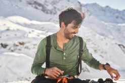 Organic Wool And Silk Longsleeve (Herre) -Osprey || Icebreaker || Patagonia Butikk 19 eaf9f329bf andersvest engelberg np 37 full