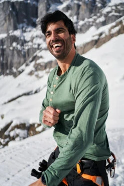 Organic Wool And Silk Longsleeve (Herre) -Osprey || Icebreaker || Patagonia Butikk 19 fb8d4ef001 andersvest engelberg np 28 full