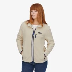 Patagonia Retro Pile Jacket Dame -Osprey || Icebreaker || Patagonia Butikk 22795 NAT CKH1 1