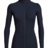 Icebreaker Descender LS Zip Mid-layer (Dame) -Osprey || Icebreaker || Patagonia Butikk FW19 ADVENTURE WOMEN DESCENDER LS ZIP 103900423 1