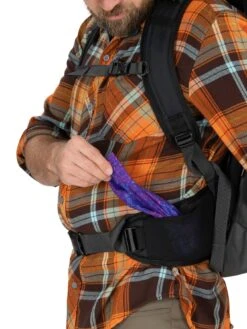 Osprey Farpoint 70 Reisesekk -Osprey || Icebreaker || Patagonia Butikk Farpoint 70L F22 Detail1 TunnelVisionGrey web