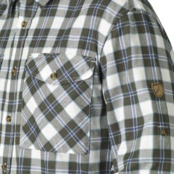 Singi Flanellskjorte (Herre) -Osprey || Icebreaker || Patagonia Butikk Fjellreven Singi Flanellskjorte Herre detalj