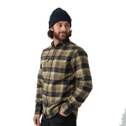 Singi Heavy Flanellskjorte (Herre) -Osprey || Icebreaker || Patagonia Butikk Fjellreven Singi Heavy Flanellskjorte Herre modell front