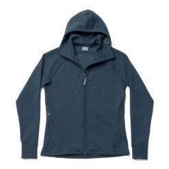 Houdini Mono Air Houdi Hettegenser (Dame) -Osprey || Icebreaker || Patagonia Butikk Houdini Mono Air Houdi Hettegenser Dame Blue Illusion