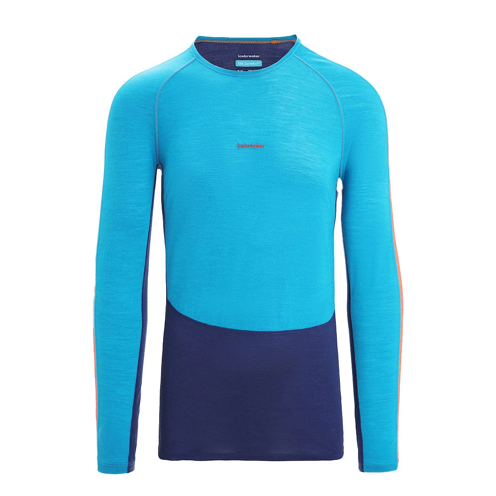 Icebreaker 125 ZoneKnit LS Crewe (Herre) 5 Icebreaker 125 ZoneKnit LS Crewe (Herre) - Bilde 3