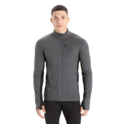 Icebreaker Descender LS Zip (Herre)