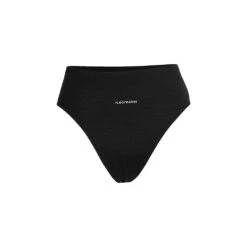 Icebreaker Queens High Cut Brief (Dame) -Osprey || Icebreaker || Patagonia Butikk Icebreaker Queens High Cut Brief Black