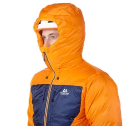 Mountain Equipment Kryos Dunjakke Herre -Osprey || Icebreaker || Patagonia Butikk Mountain Equipment Kryos Dunjakke Herre Mango Medieval hette