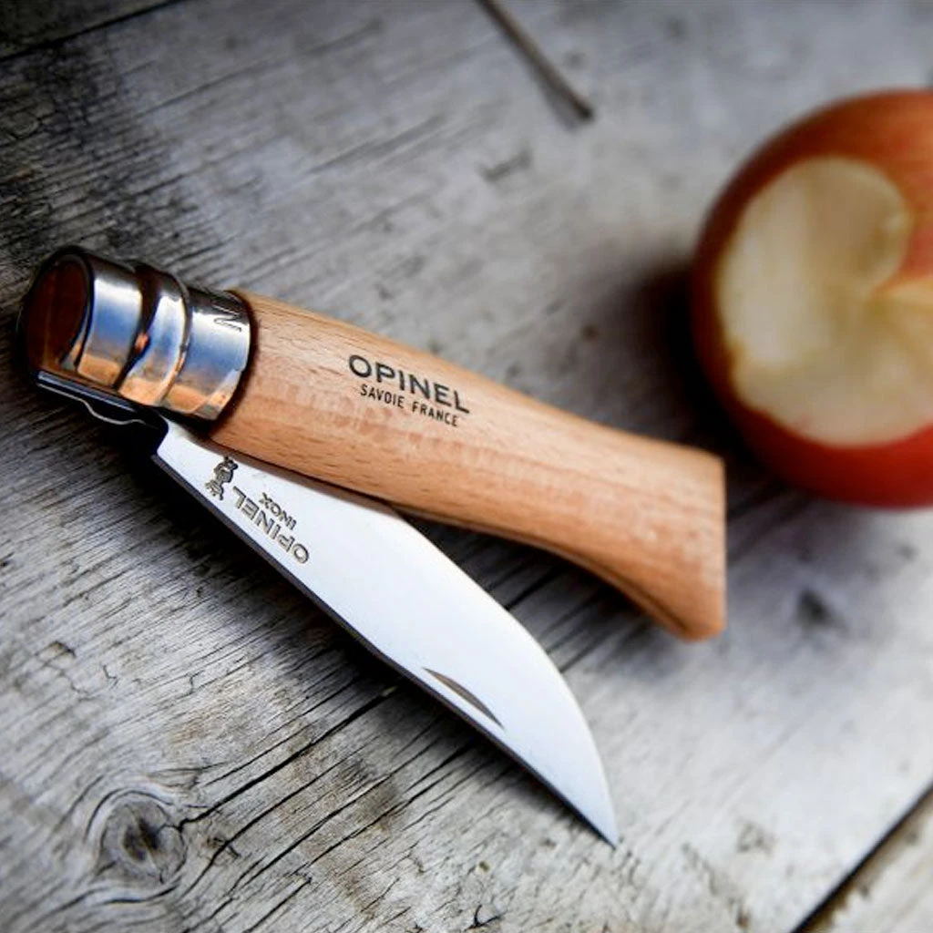 Opinel N°08 Stainless Steel Lommekniv 5 Opinel N°08 Stainless Steel Lommekniv - Bilde 3