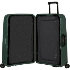 Samsonite Magnum Eco Trillekoffert (76 Cm) 27 Samsonite Magnum Eco Trillekoffert (76 Cm) -Osprey || Icebreaker || Patagonia Butikk Samsonite Magnum Eco Trillekoffert 76cm Forest Green aapen innsiden