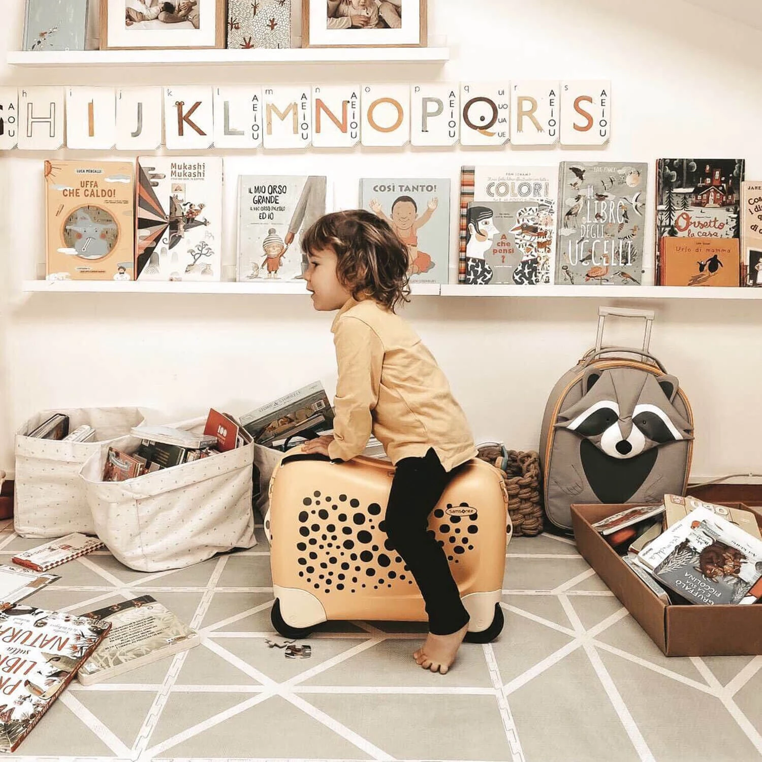 Samsonite Dream Rider Puppy Blue Barnekoffert 12 Samsonite Dream Rider Puppy Blue Barnekoffert - Bilde 10