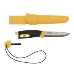 Morakniv Companion Spark Turkniv -Osprey || Icebreaker || Patagonia Butikk moraknivcompanionsparkyellow