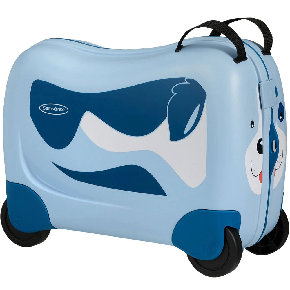 Samsonite Dream Rider Puppy Blue Barnekoffert 3 Samsonite Dream Rider Puppy Blue Barnekoffert